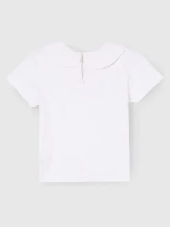 Overhemden En Blouses*Angel & Rocket - Emily Peter Pan Collar Blouse Wit