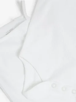 Rompertjes En Hemdjes|Rompertjes En Hemdjes*Next Wit - Baby Strappy Bodysuits