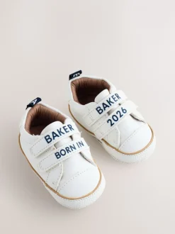 Sneakers|Baker by Ted Baker - Baby Jongens Born in 2026 Paddersneakers Wit