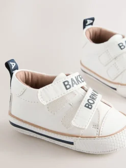Sneakers|Baker by Ted Baker - Baby Jongens Born in 2026 Paddersneakers Wit