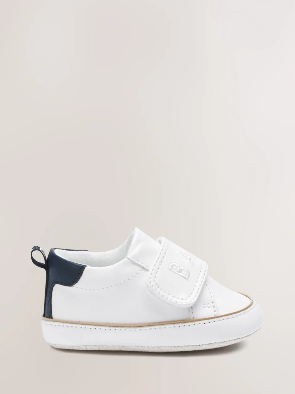 Babyschoenen|Sneakers|Baker by Ted Baker - paddersneakers voor jongens Wit