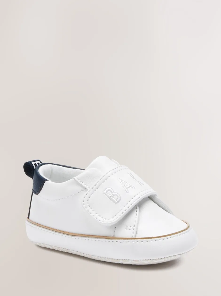 Babyschoenen|Sneakers|Baker by Ted Baker - paddersneakers voor jongens Wit