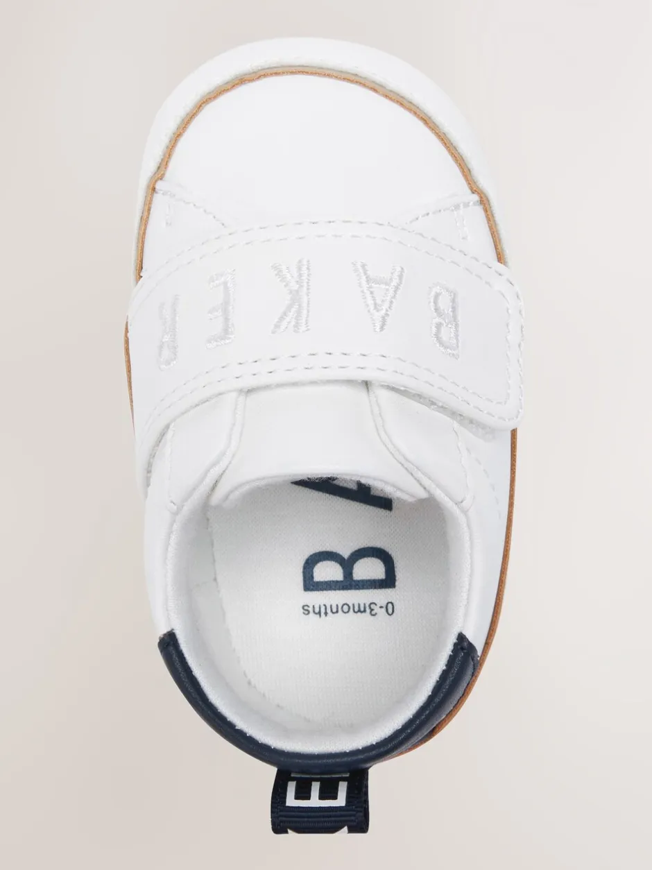 Babyschoenen|Sneakers|Baker by Ted Baker - paddersneakers voor jongens Wit