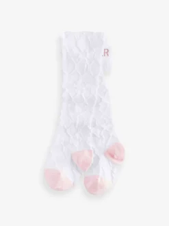 Sokken En Panty's*Baker by Ted Baker - panty's verpakking van 2 Wit