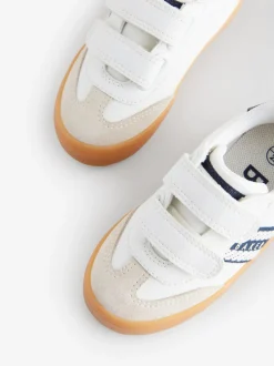 Sneakers|Baker by Ted Baker - sneakers met logobies voor jongens Wit