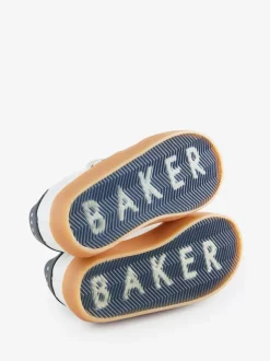 Sneakers|Baker by Ted Baker - sneakers met logobies voor jongens Wit