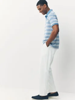 Broeken En Chino's*Next Wit - Broek van linnenmix