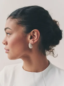 Sieraden|Next Wit - Bruidsoorknopjes met traanvormig pareleffect