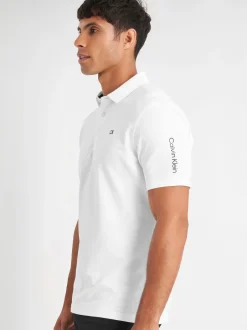 Sportkleding|Poloshirts|Calvin Klein Golf Wit - Uni poloshirt