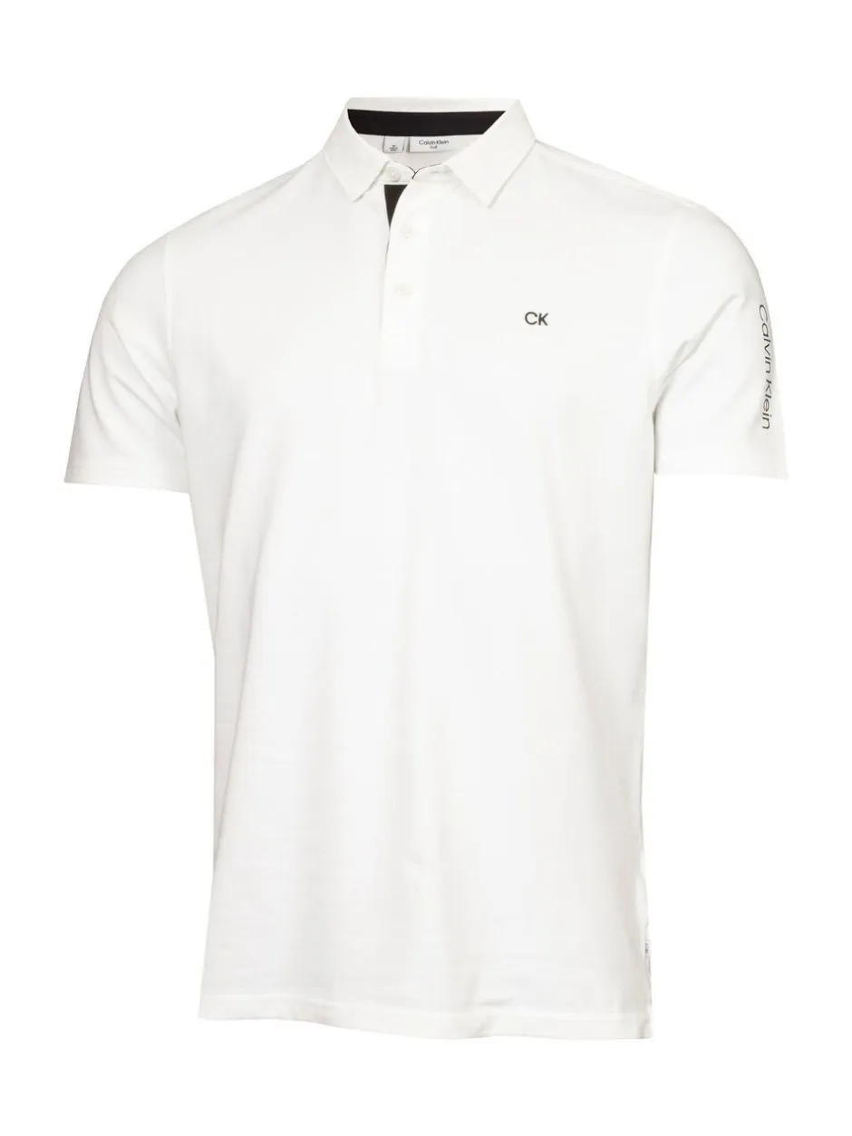 Sportkleding|Poloshirts|Calvin Klein Golf Wit - Uni poloshirt