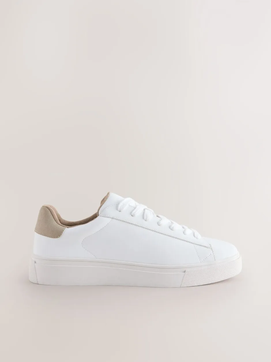 Schoenen*Next - Chic-casual lange sneakers Wit