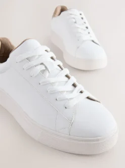 Schoenen*Next - Chic-casual lange sneakers Wit