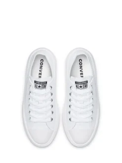 Sneakers|Converse - All Star Move Chuck Ox sneakers met plateauzool Wit