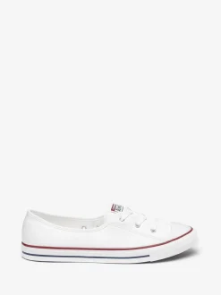 Sneakers*Converse - balletsneakers met veters Wit