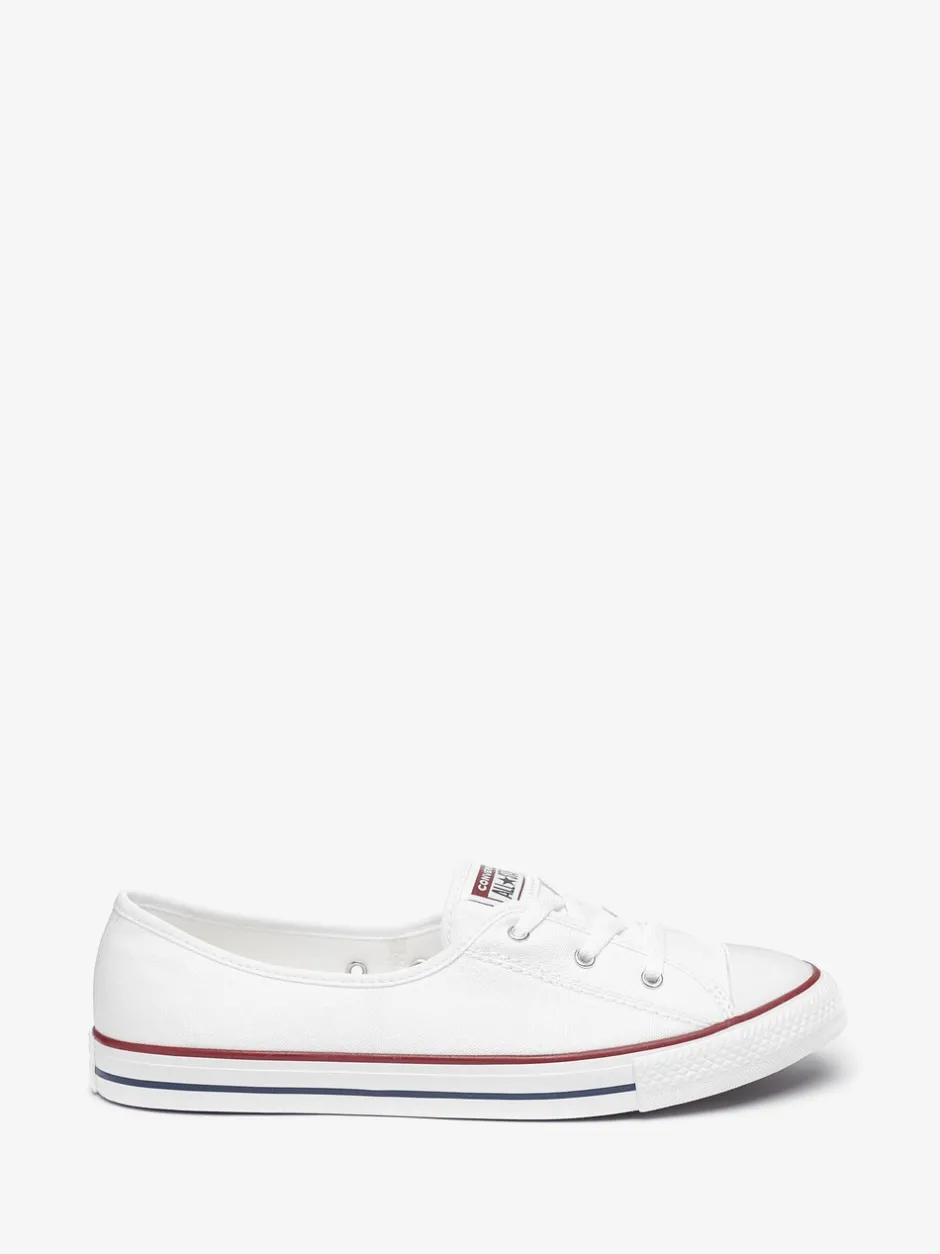 Sneakers*Converse - balletsneakers met veters Wit