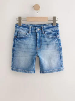 Shorts*Next - Denim short (3-16 jr) Wit