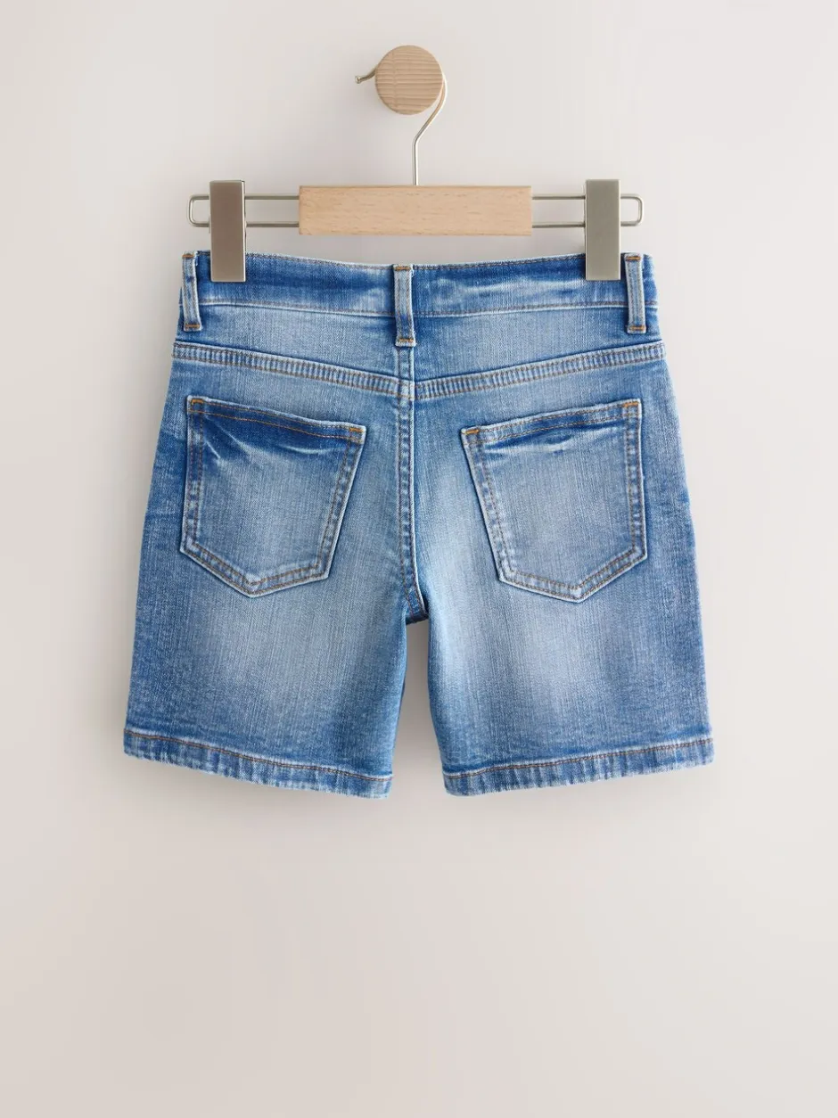 Shorts*Next - Denim short (3-16 jr) Wit