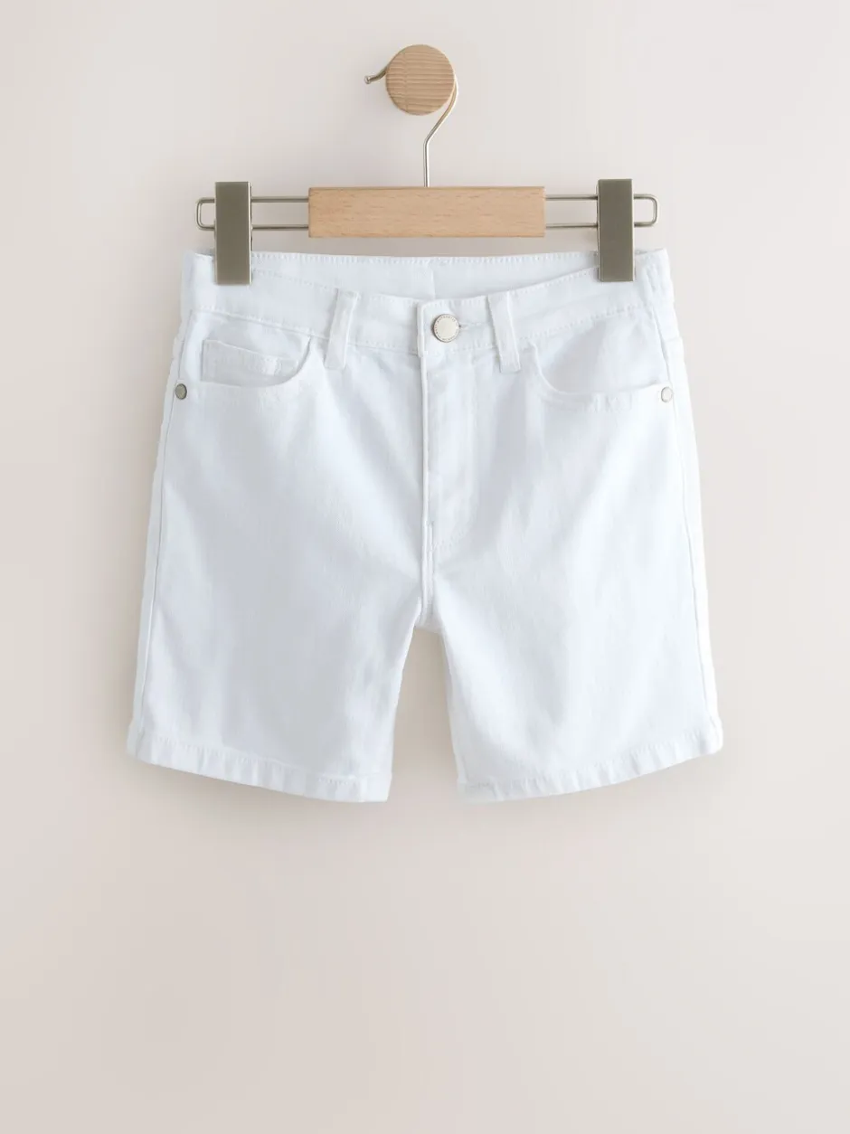 Shorts*Next - Denim short (3-16 jr) Wit