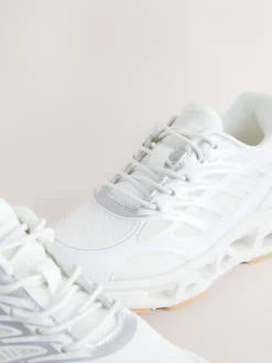 Sneakers|Next Wit - Elastic Lace Slip On Trainers