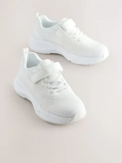 Sneakers|Sneakers*Next - Elastische sneakers met veters Wit