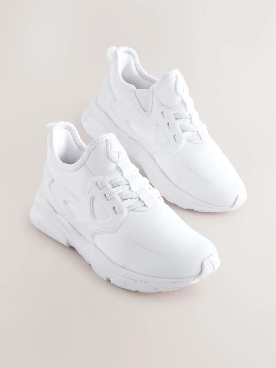 Sneakers*Next Wit - Elastische sportschoenen
