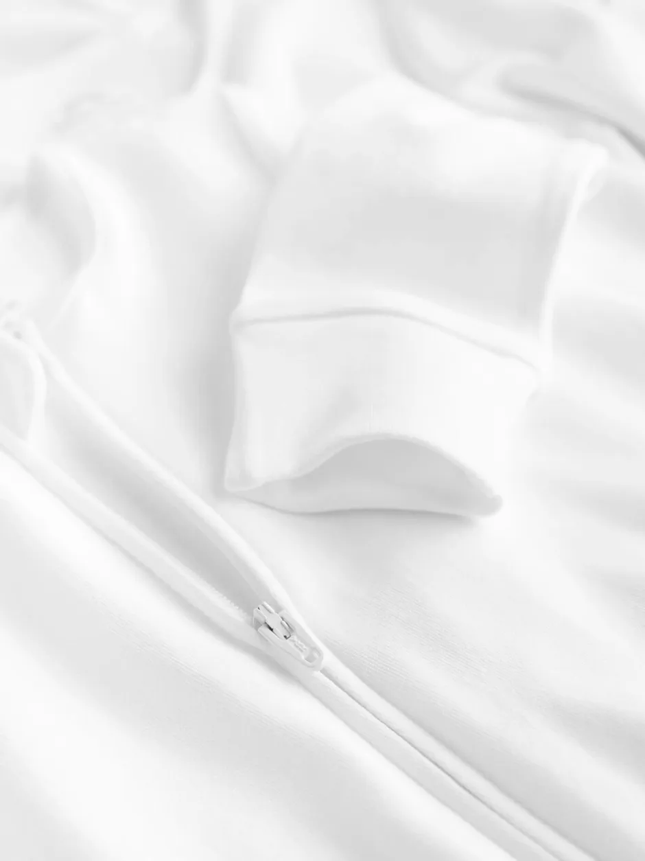 Multipacks|Babypakjes En Babypyjama's|Next - Essential 100% Katoenen babypakjes met rits 3 Pack (0-3jr) Wit