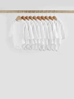 Multipacks|Rompertjes En Hemdjes*Next Wit - Essential rompertjes met lange mouwen