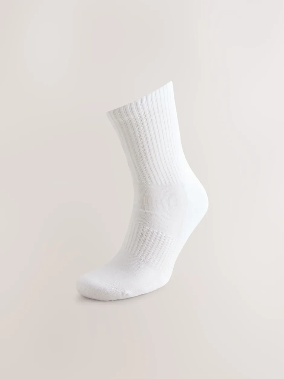 Sportkleding|Sokken|Next - Essential set van 6 paar sportsokken Wit