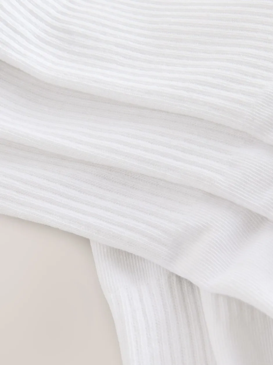 Sportkleding|Sokken|Next - Essential set van 6 paar sportsokken Wit