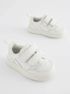 Eerste Schoentjes|Sneakers|Next - First Walker babyschoentjes van leer met klittenbandsluiting Wit