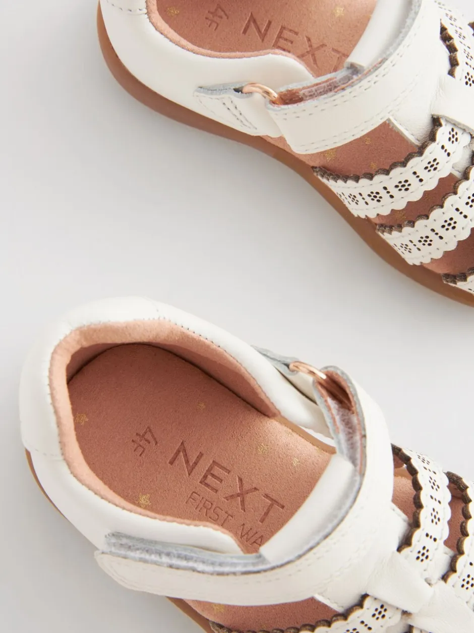 Babyschoenen*Next - First Walker Fisherman Shoes Wit