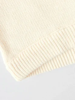 Gebreide Kleding*Next - Gebreide vestset met strik en ruches (0mnd-3jr) Wit
