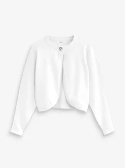 Gebreide Kleding*Next - Gelegenheidsvest met bolero (3 mnd- 16 jr) Wit