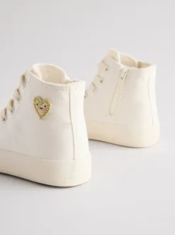 Sneakers|Next Wit - Hoge sneakers