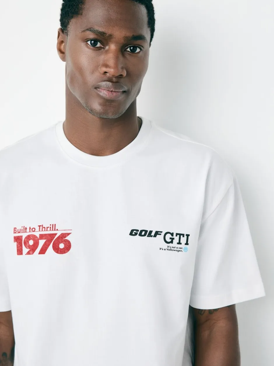 T-Shirts En Hemden*Next - Hot Hatch T-shirt met autoprint Wit