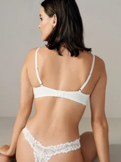 Beha's*Next Wit - Kanten ultieme comfortabele beha
