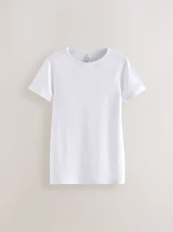 Ondergoed|Schoolkleding*Next Wit - Kind To Skin T-shirts 2 stuks (12mnd-12jr)