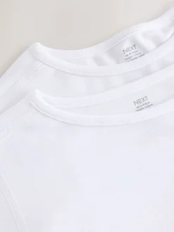 Ondergoed|Schoolkleding*Next Wit - Kind To Skin T-shirts 2 stuks (12mnd-12jr)