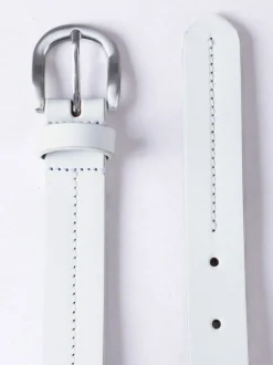 Ceintuurs*Lakeland Leather Wit - - Kendal - Leren riem