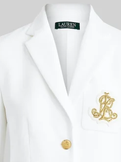 Gelegenheidskleding|Lauren Ralph Lauren - Anfisa Bullion Jacquard Blazer Wit
