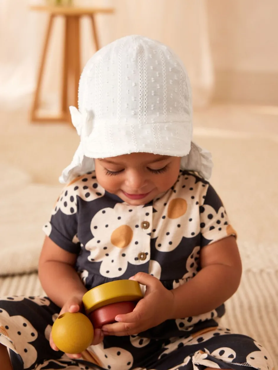 Mutsjes En Antikrabwantjes|Mutsen, Handschoenen En Sjaals*Next - Legionnaire babymuts (0 mnd-2 jr) Wit