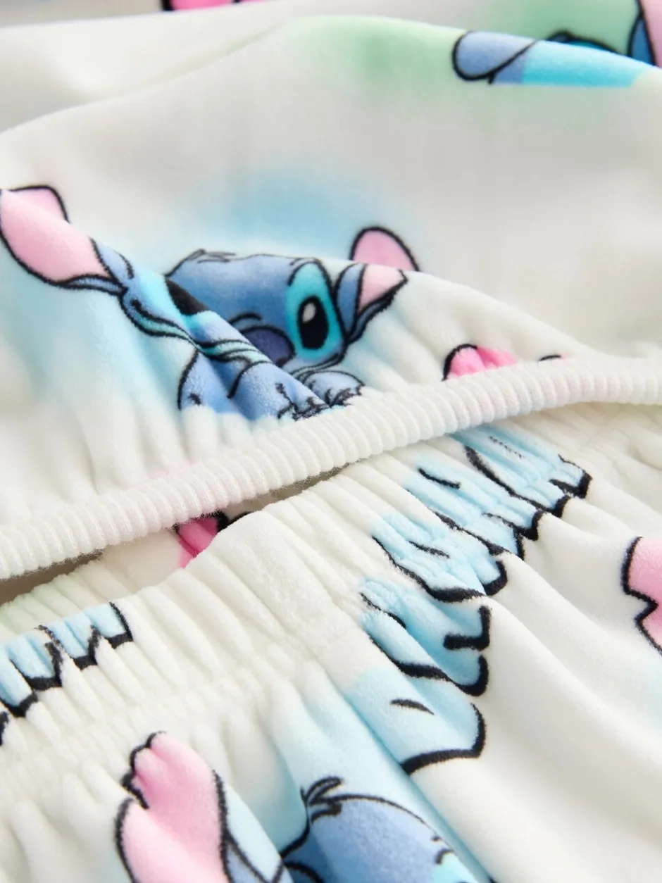 Nachtkleding En Pyjama's|Pyjama's*Next Wit - Lilo & Stitch Cosy Fleece Pyjamas (3-16yrs)