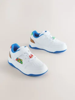 Sneakers|Next Wit - Mario Elastische Vetersneakers