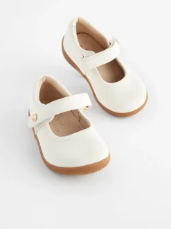 Babyschoenen*Next - Mary Jane-schoentjes voor eerste babypasjes Wit
