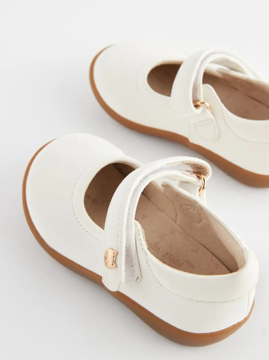 Babyschoenen*Next - Mary Jane-schoentjes voor eerste babypasjes Wit
