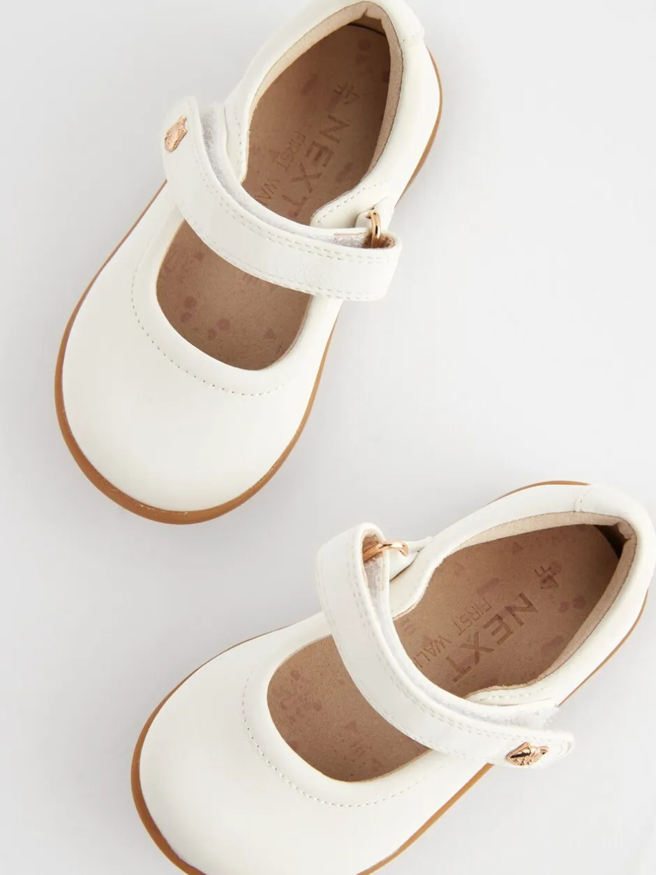 Babyschoenen*Next - Mary Jane-schoentjes voor eerste babypasjes Wit