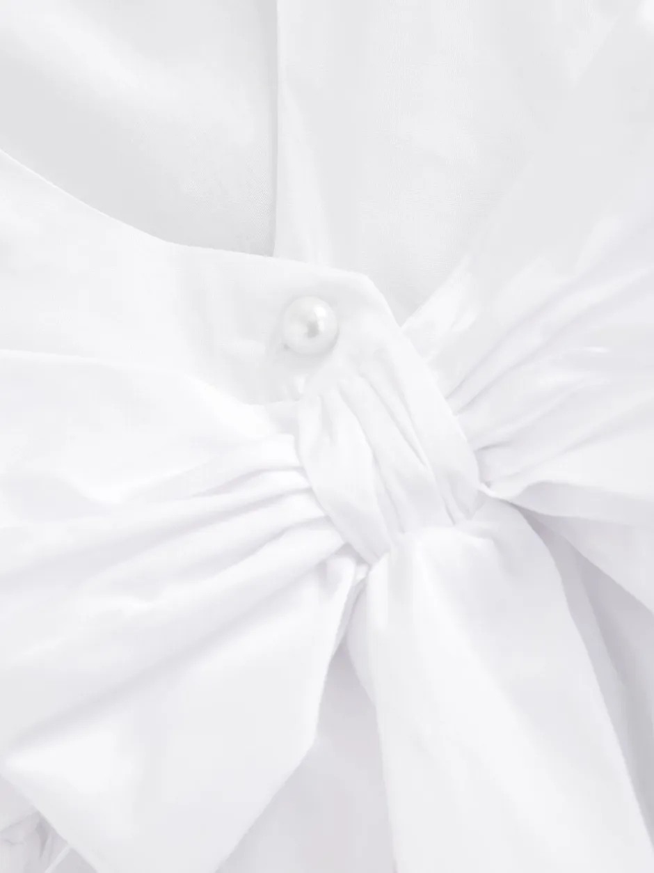 Gelegenheidskleding|Jurken*Next - Meisjesjurk met bloemen en strik van taft (3 mnd - 8 jr) Wit