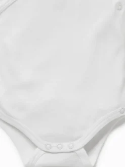 Rompertjes En Hemdjes|Mori - Supersoft kimono-romper Wit