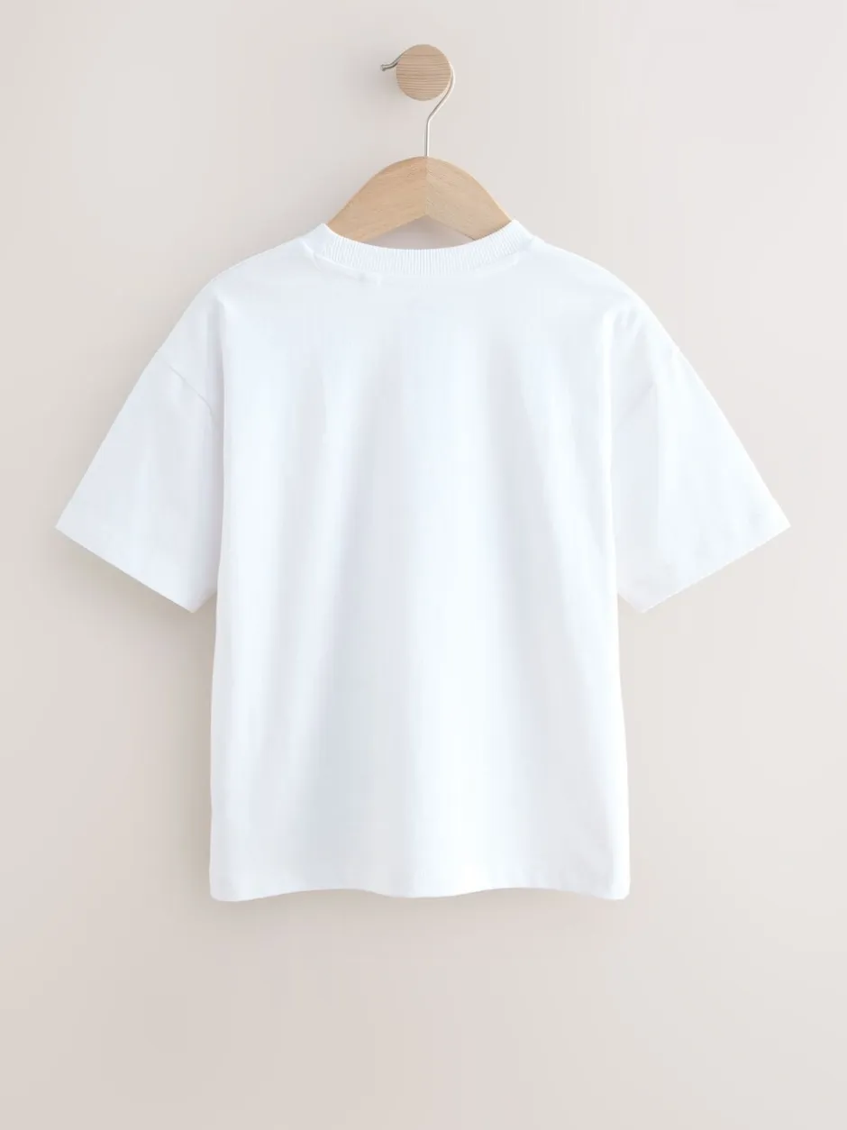 T-Shirts|Tops*Next - NASA T-shirt met korte mouwen (3-16jaar) Wit