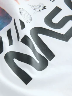 T-Shirts|Tops*Next - NASA T-shirt met korte mouwen (3-16jaar) Wit